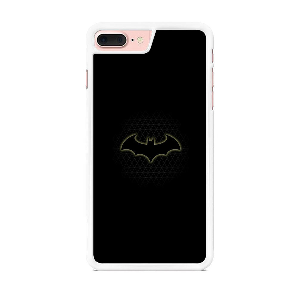 Batman Logo Simple Black iPhone 8 Plus Case