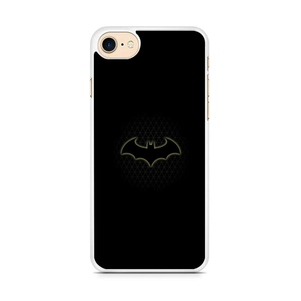 Batman Logo Simple Black iPhone 8 Case