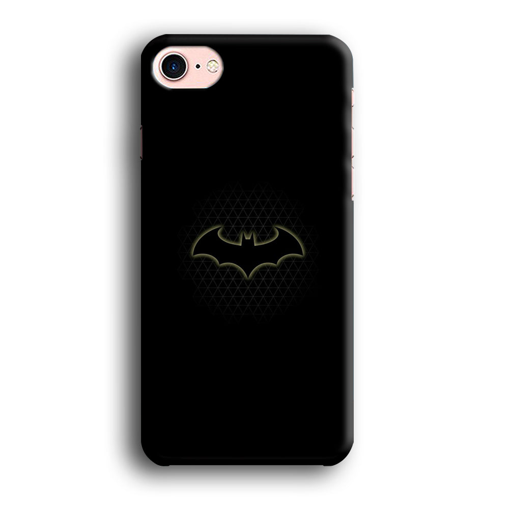 Batman Logo Simple Black iPhone 8 Case