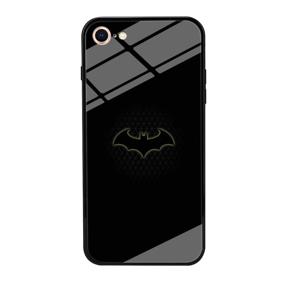 Batman Logo Simple Black iPhone 7 Case - carneyforia