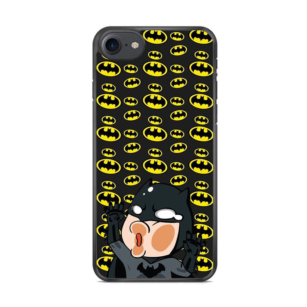 Batman and Invisible Wall iPhone 8 Case