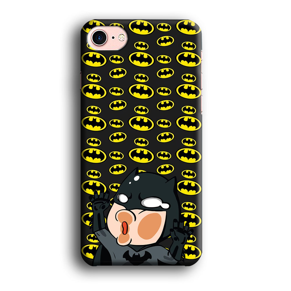 Batman and Invisible Wall iPhone 8 Case