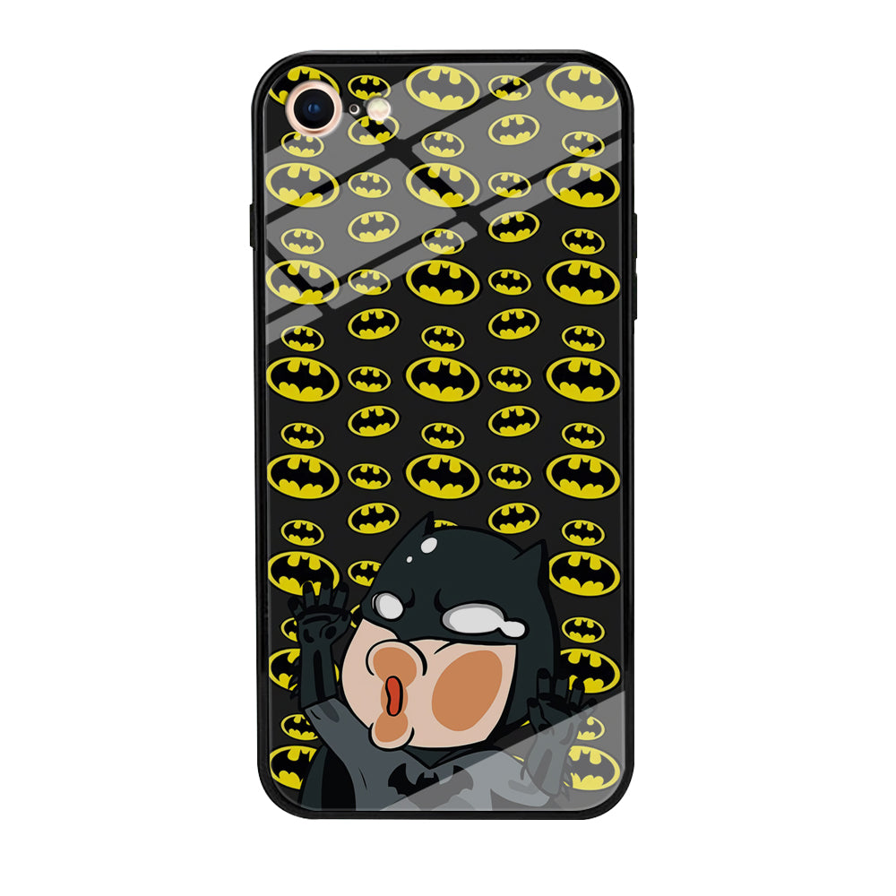 Batman and Invisible Wall iPhone 8 Case