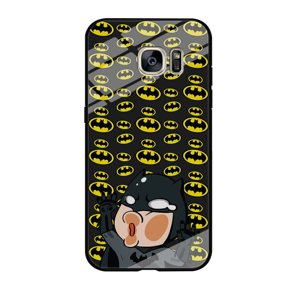 Batman and Invisible Wall Samsung Galaxy S7 Edge Case