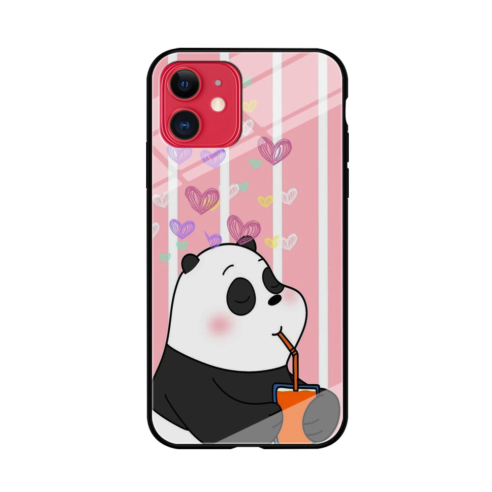 Bear Bare Enjoy Drinking iPhone 11 Case