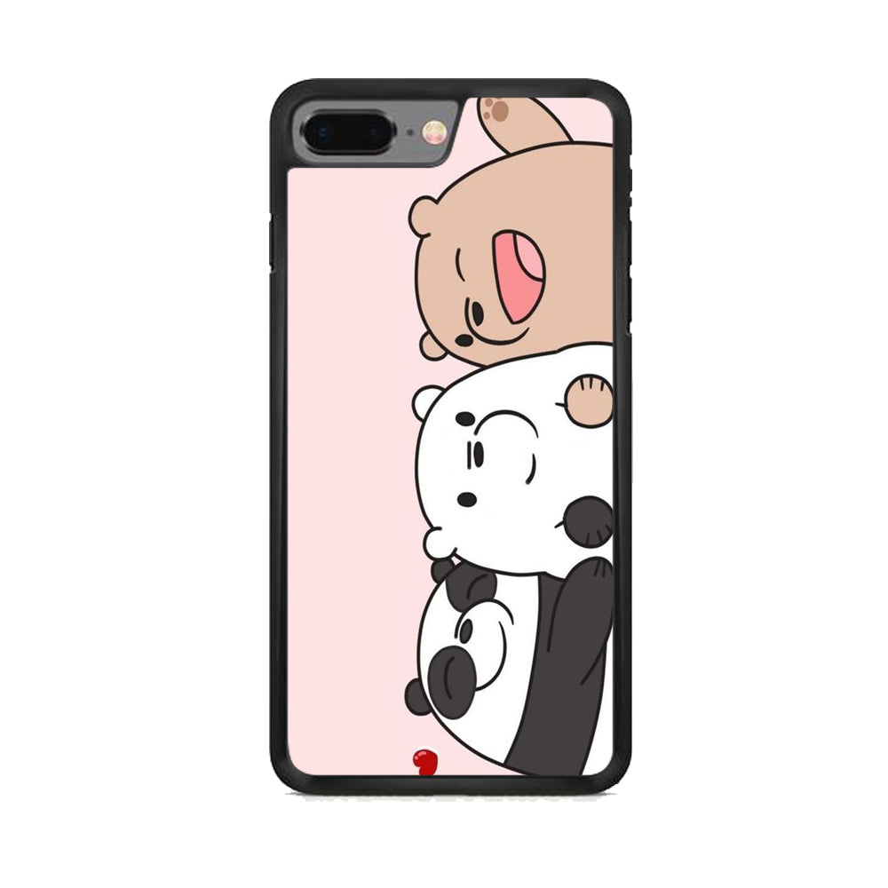 Bear Bare Best Friends iPhone 8 Plus Case