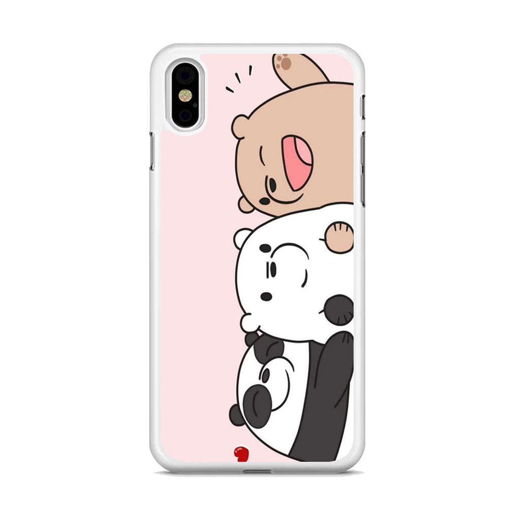 Bear Bare Best Friends iPhone XS MAX Case