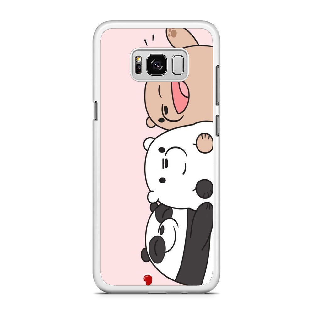 Bear Bare Best Friends Samsung Galaxy S8 Case