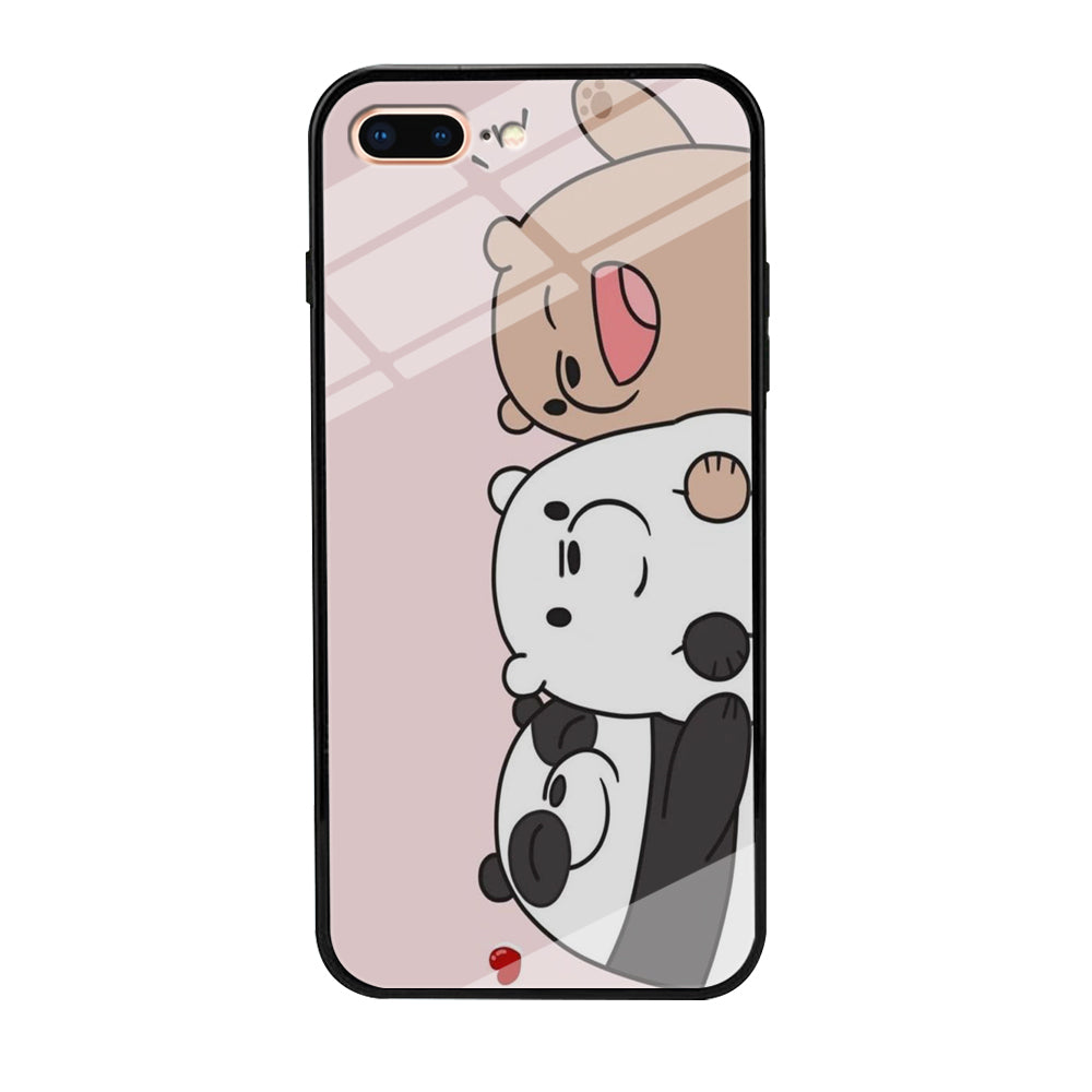 Bear Bare Best Friends iPhone 8 Plus Case