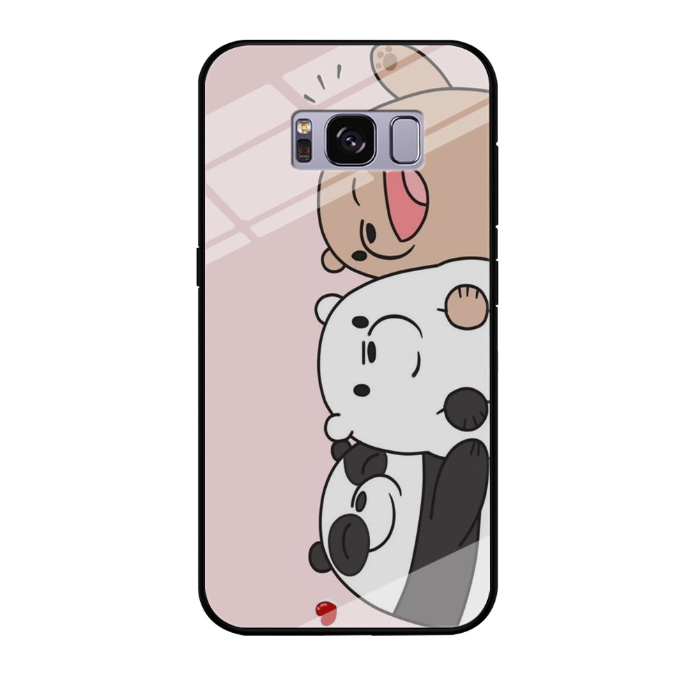 Bear Bare Best Friends Samsung Galaxy S8 Case