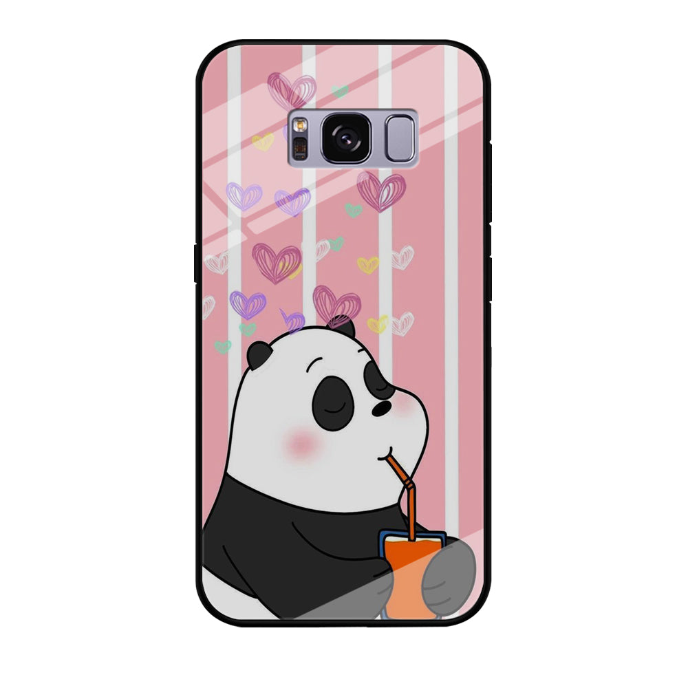 Bear Bare Enjoy Drinking Samsung Galaxy S8 Case