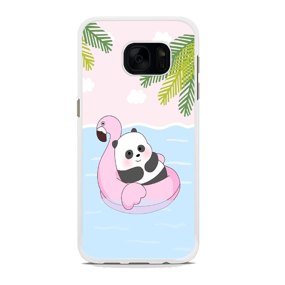 Bear Bare Floating Samsung Galaxy S7 Edge Case