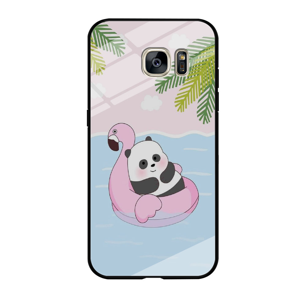 Bear Bare Floating Samsung Galaxy S7 Edge Case