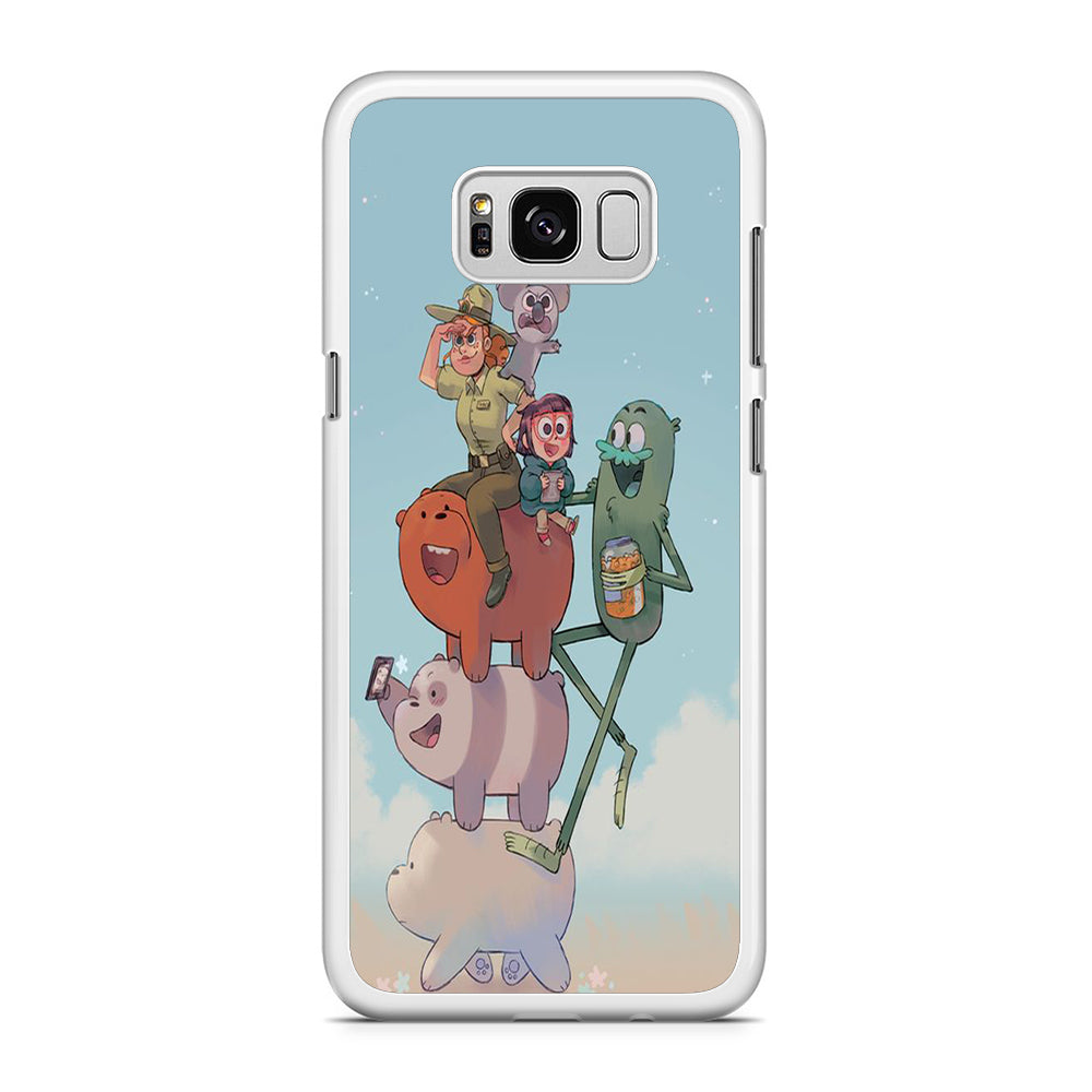 Bear Bare Happy Holiday Samsung Galaxy S8 Case