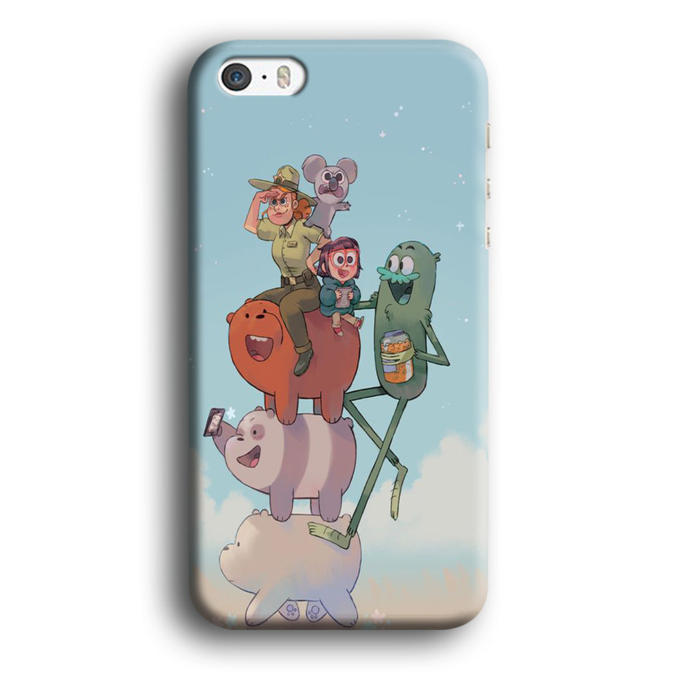 Bear Bare Happy Holiday iPhone 5 | 5s Case