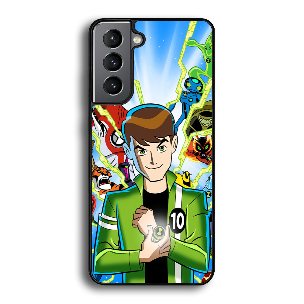 Ben 10 Ben Tennyson Omnitrix Style Samsung Galaxy S21 Plus Case - Carneyforia