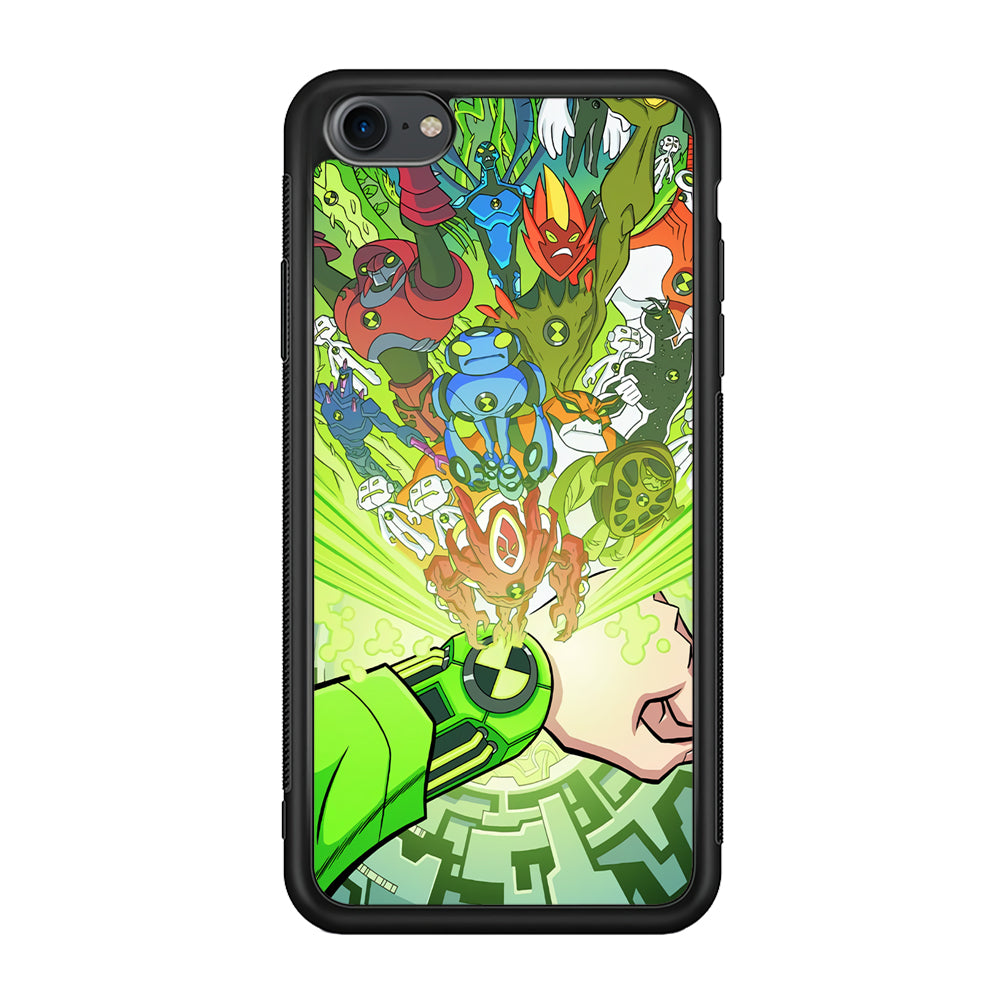 Ben 10 Omnitrix All Hero iPhone 8 Case