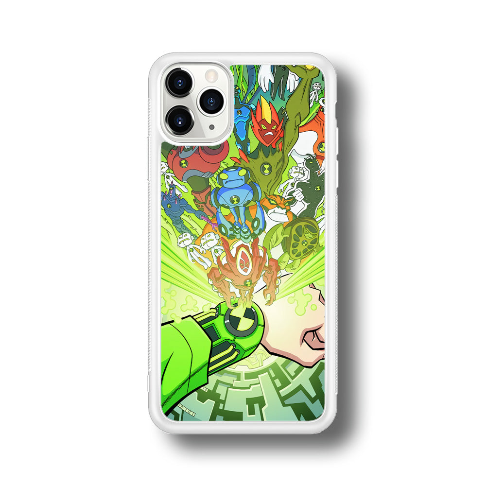 Ben 10 Omnitrix All Hero iPhone 11 Pro Max Case
