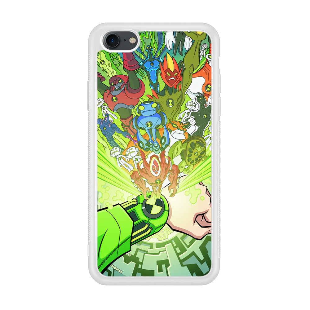 Ben 10 Omnitrix All Hero iPhone 8 Case