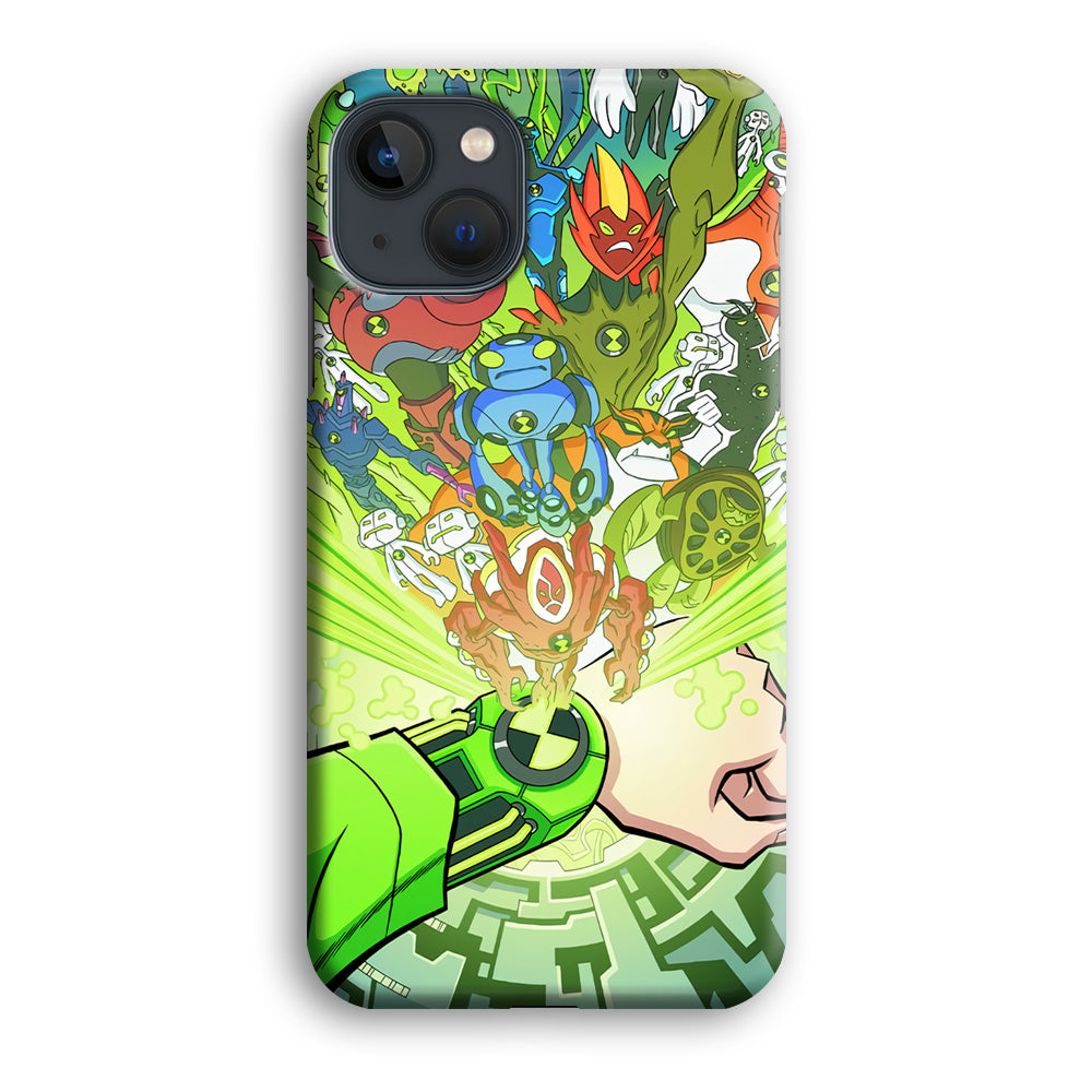 Ben 10 Omnitrix All Hero iPhone 13 Case