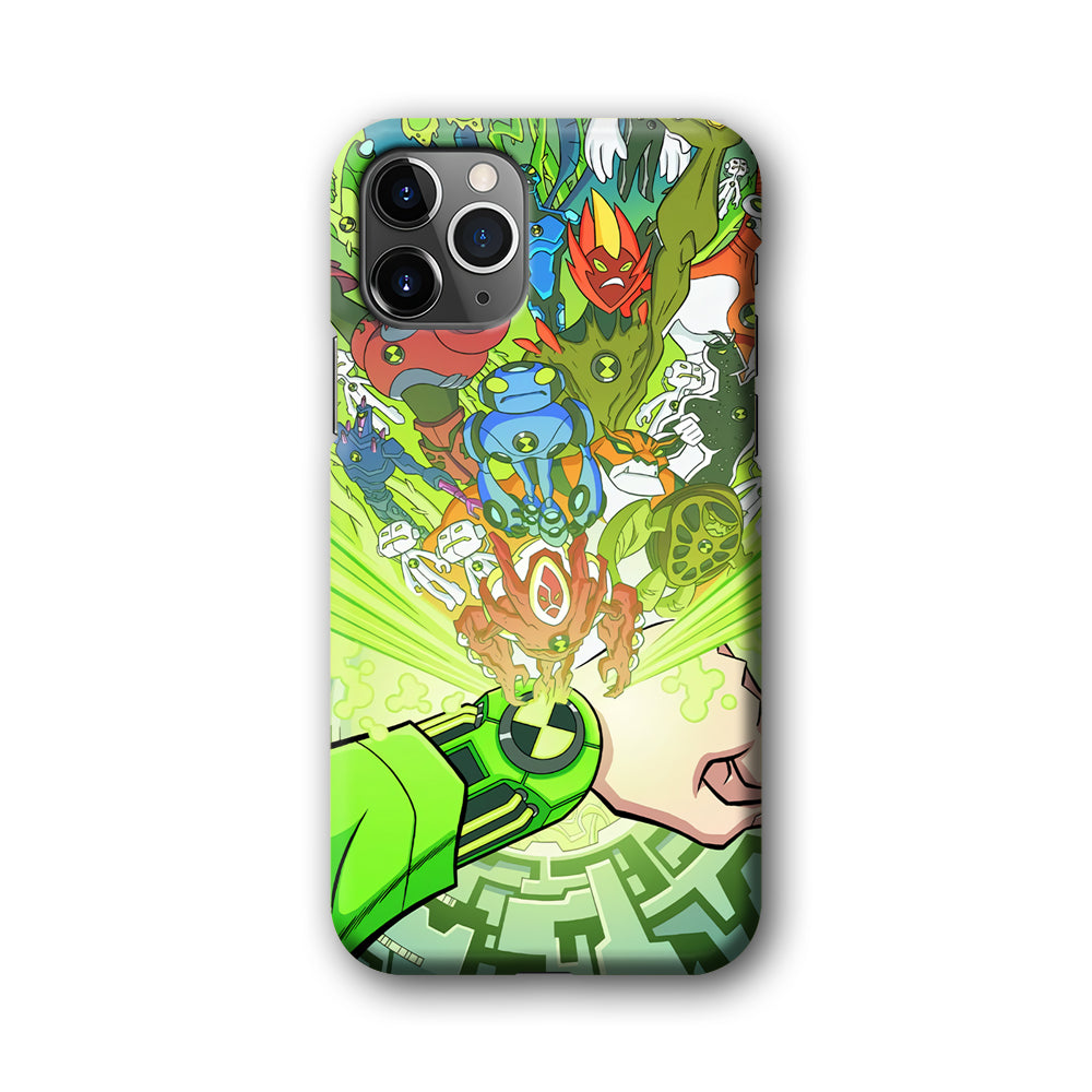 Ben 10 Omnitrix All Hero iPhone 11 Pro Max Case