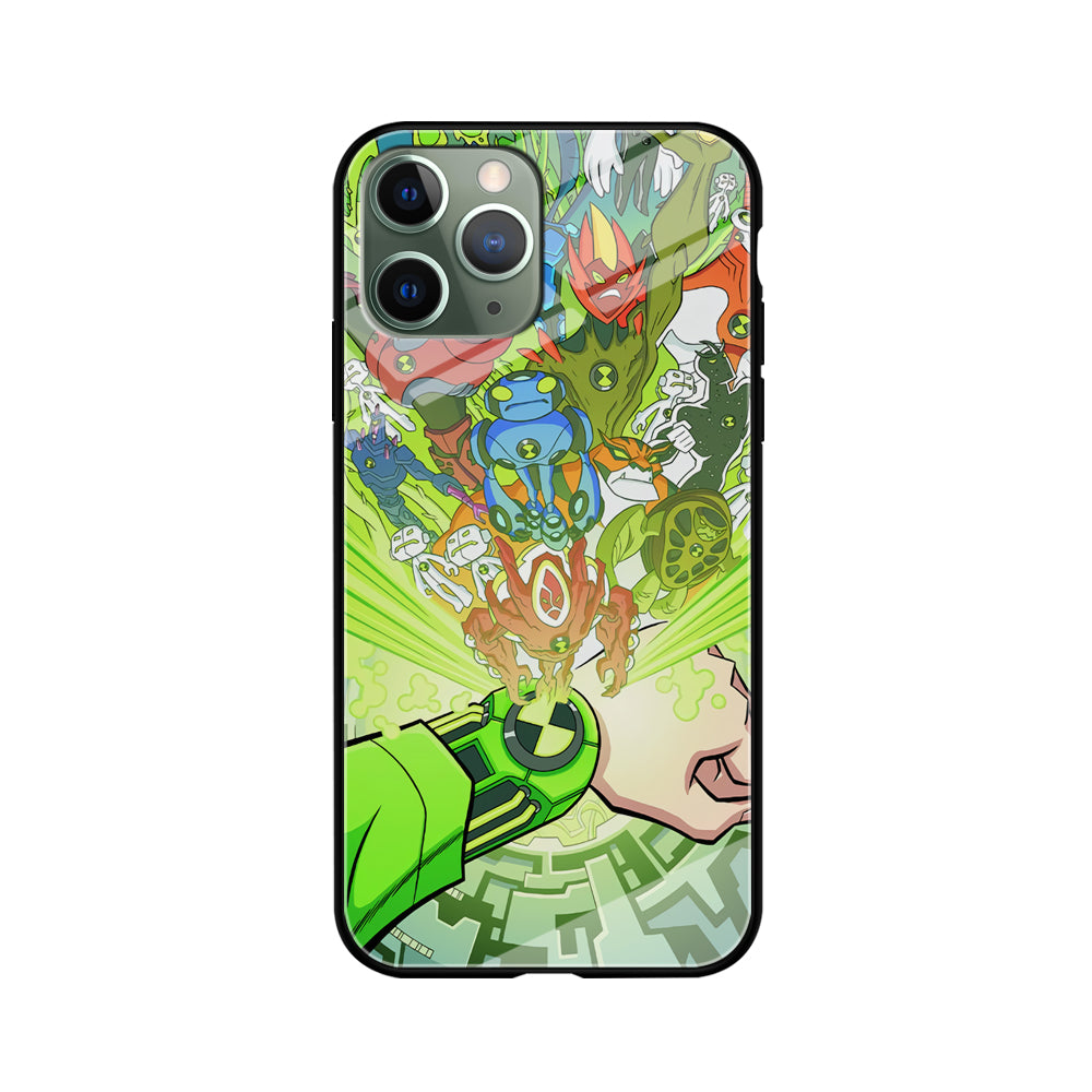 Ben 10 Omnitrix All Hero iPhone 11 Pro Max Case