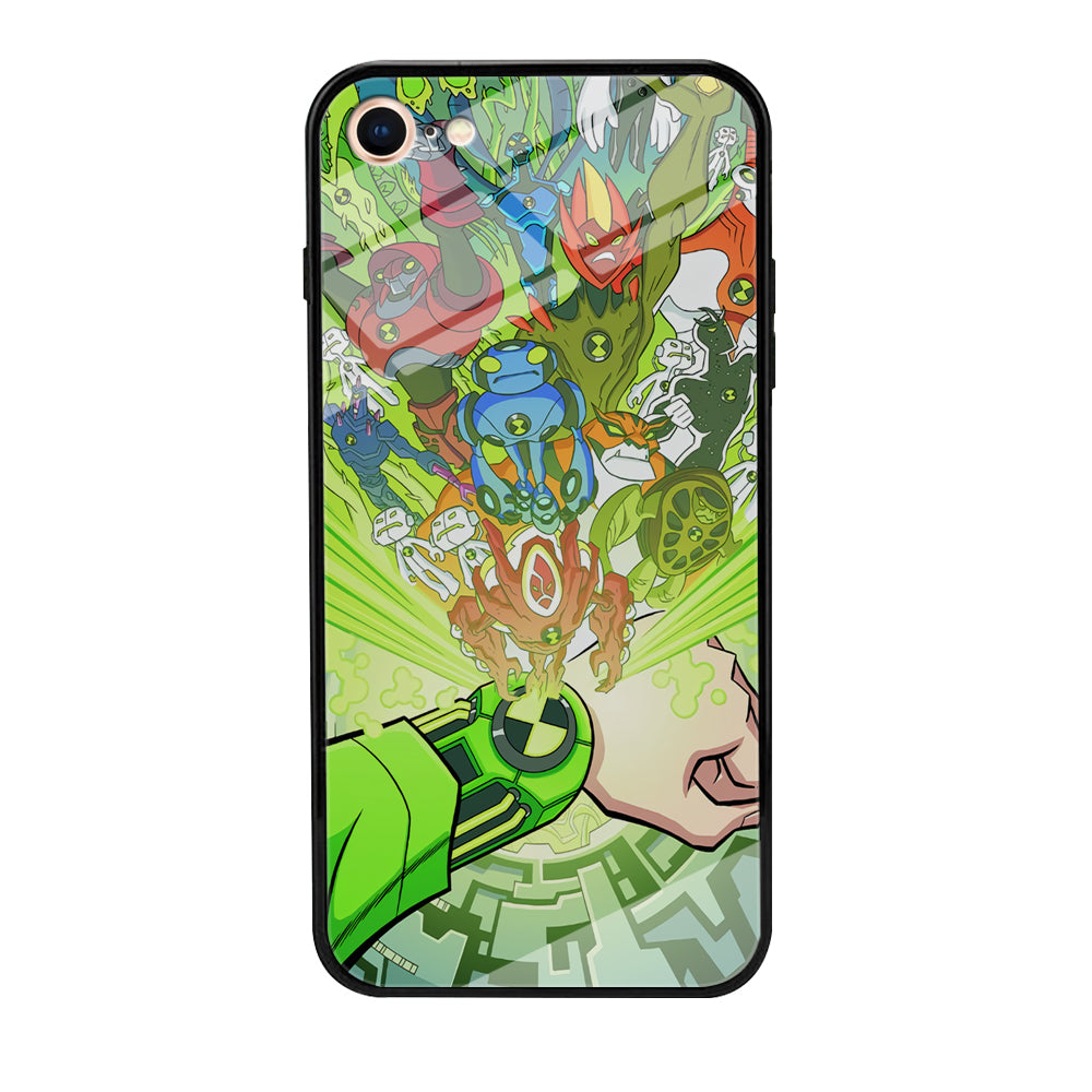 Ben 10 Omnitrix All Hero iPhone 8 Case