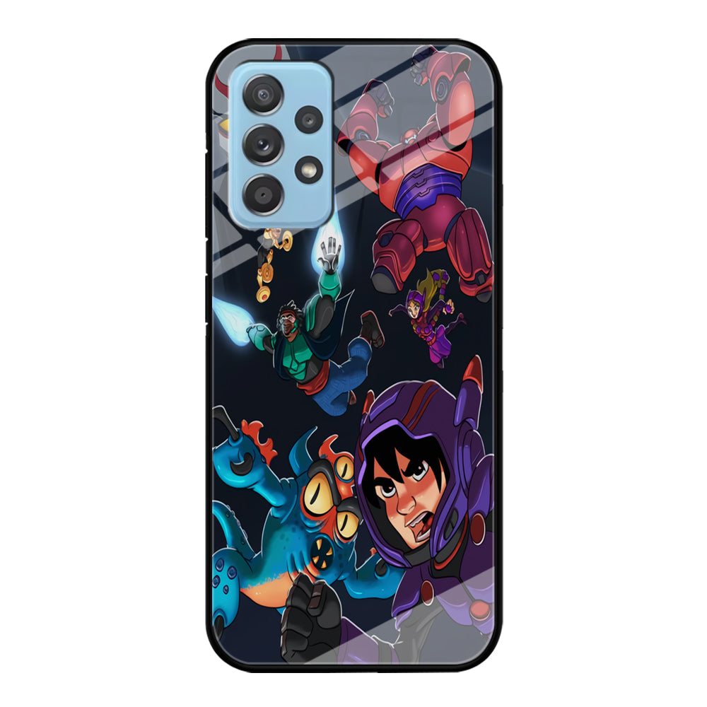 Big 6 Hero Battle Moment Samsung Galaxy A72 Case