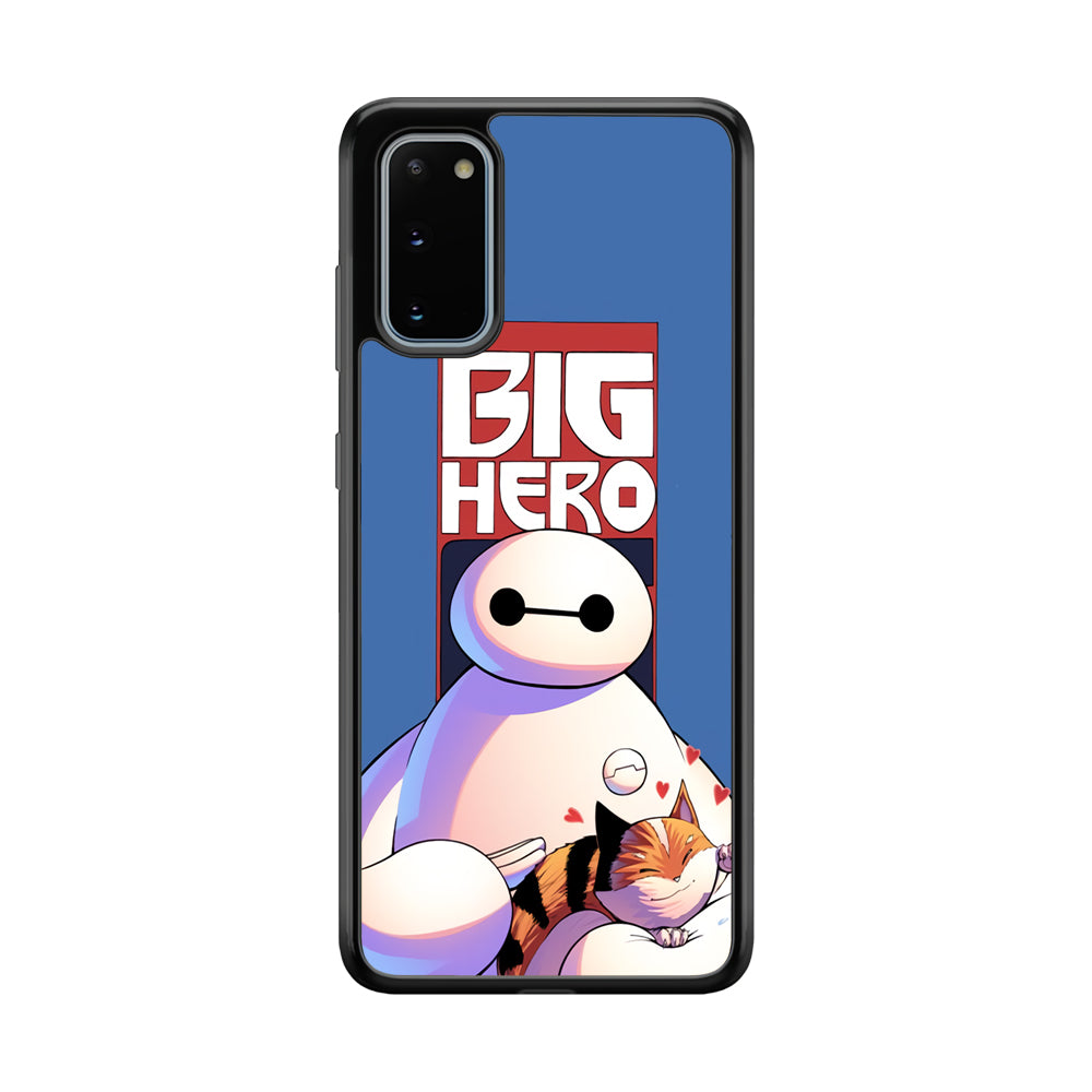 Big 6 Hero Baymax And Cat Samsung Galaxy S20 Case
