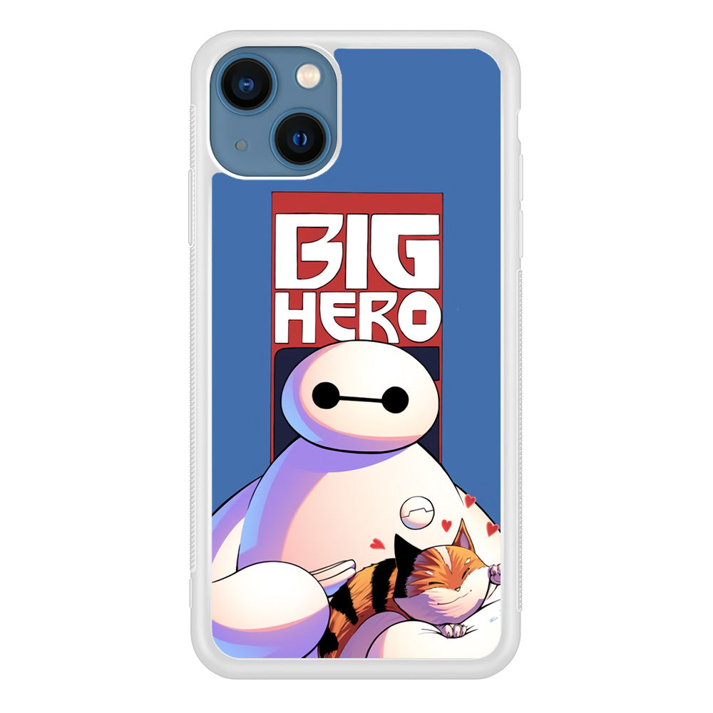 Big 6 Hero Baymax And Cat iPhone 13 Case