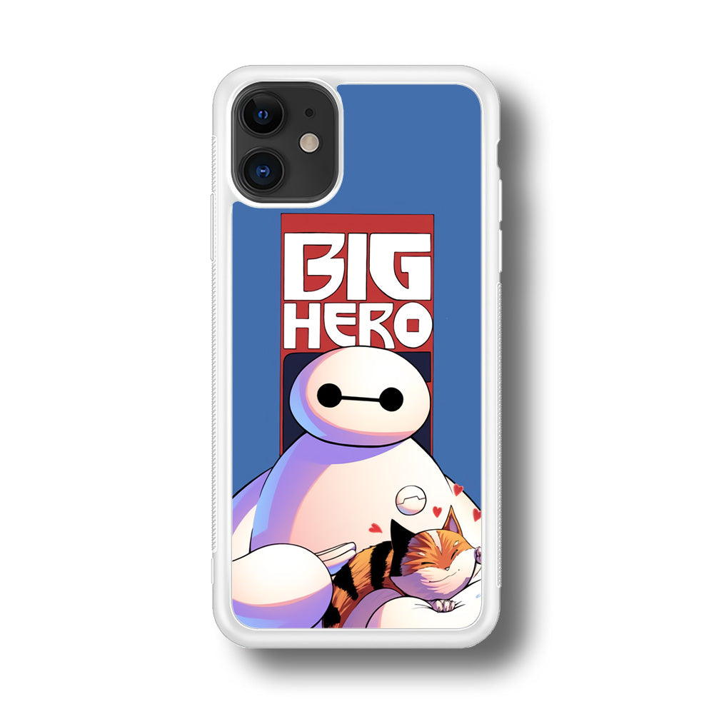 Big 6 Hero Baymax And Cat iPhone 11 Case