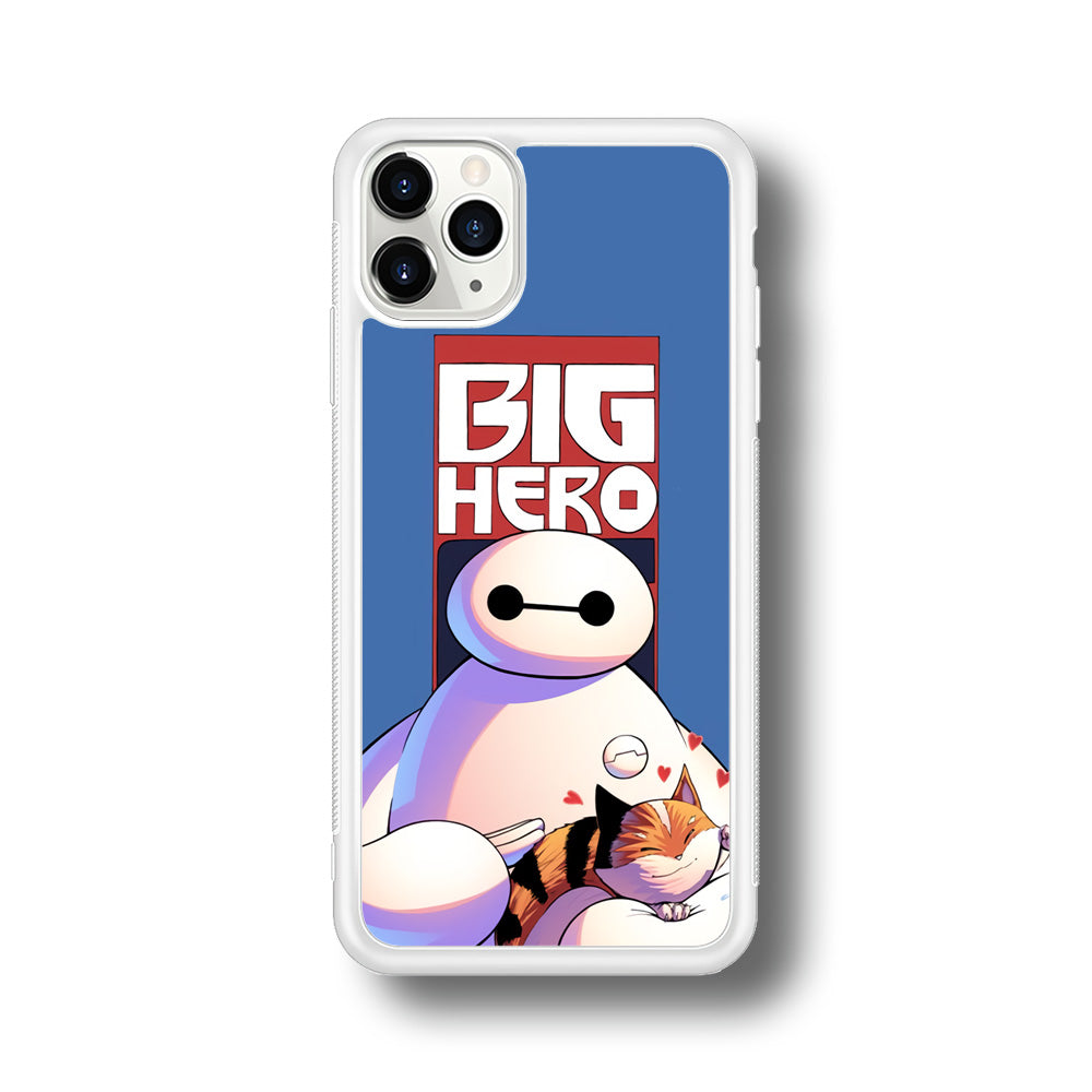 Big 6 Hero Baymax And Cat iPhone 11 Pro Max Case