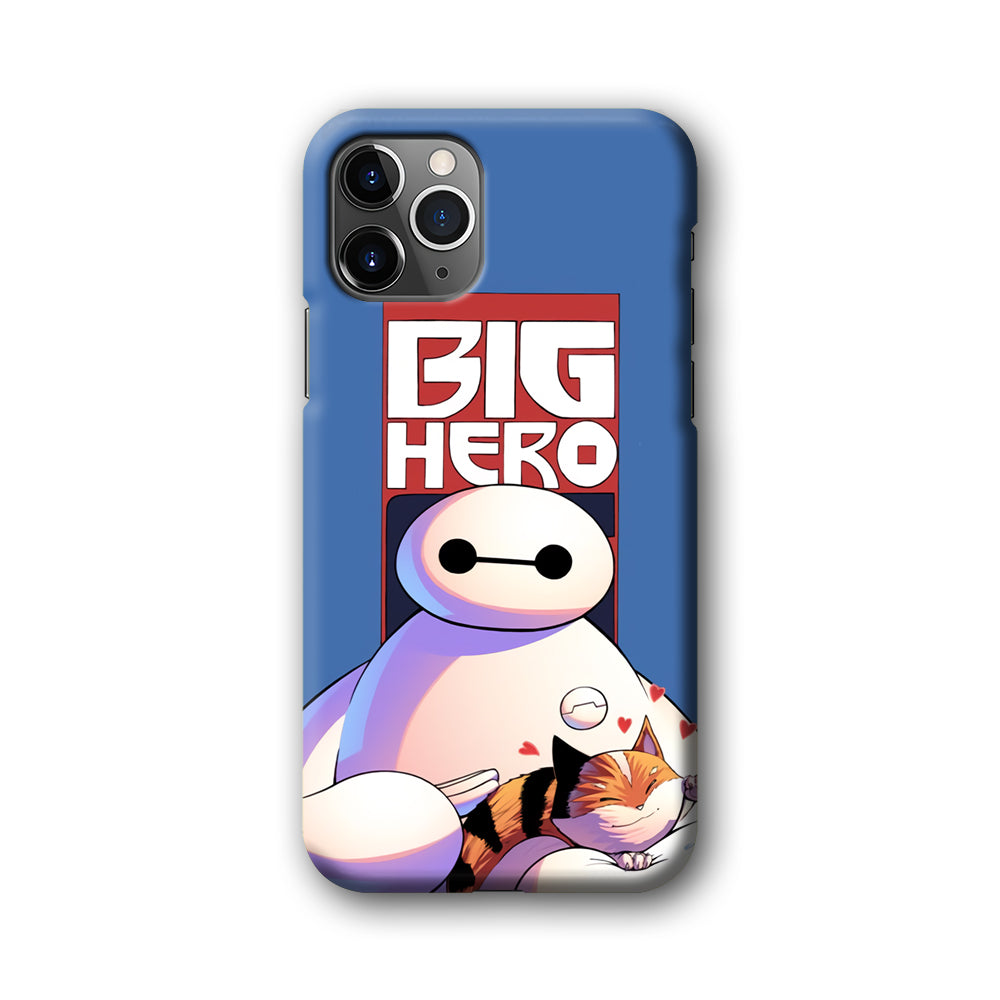 Big 6 Hero Baymax And Cat iPhone 11 Pro Max Case