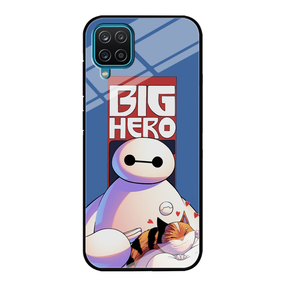Big 6 Hero Baymax And Cat Samsung Galaxy A12 Case