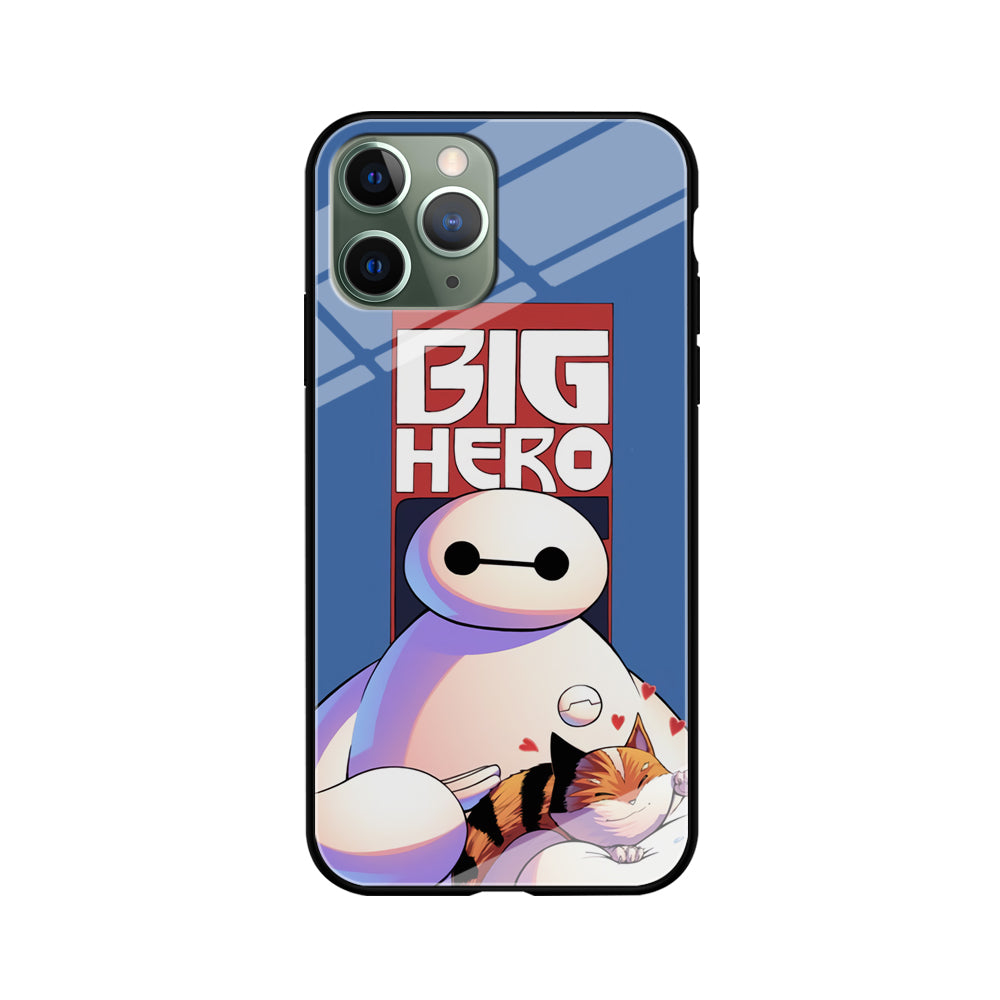 Big 6 Hero Baymax And Cat iPhone 11 Pro Max Case