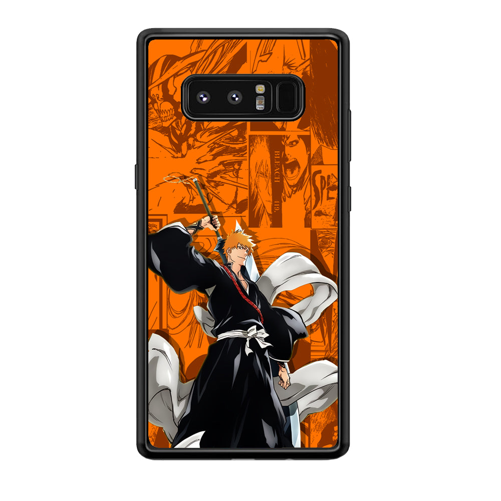 Bleach Ichigo Blow of Determination Samsung Galaxy Note 8 Case