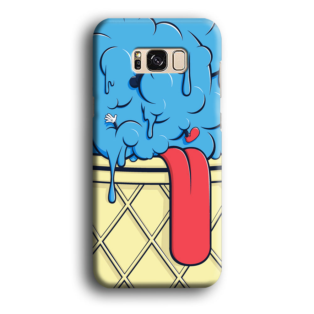 Blue Great Ice Cream Samsung Galaxy S8 Case