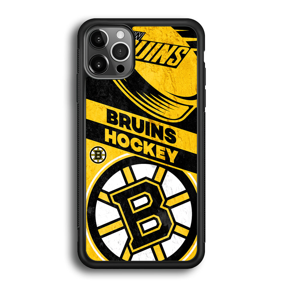 Boston Bruins Hockey Team iPhone 12 Pro Max Case