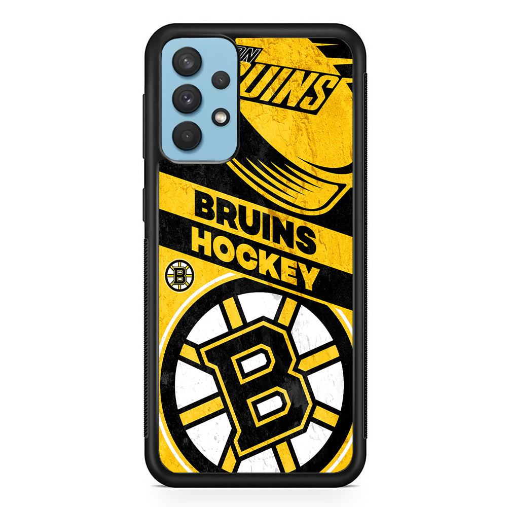 Boston Bruins Hockey Team Samsung Galaxy A32 Case