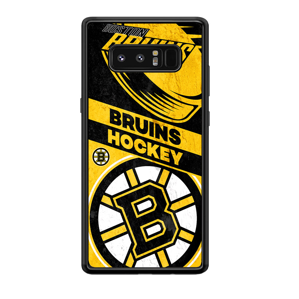 Boston Bruins Hockey Team Samsung Galaxy Note 8 Case