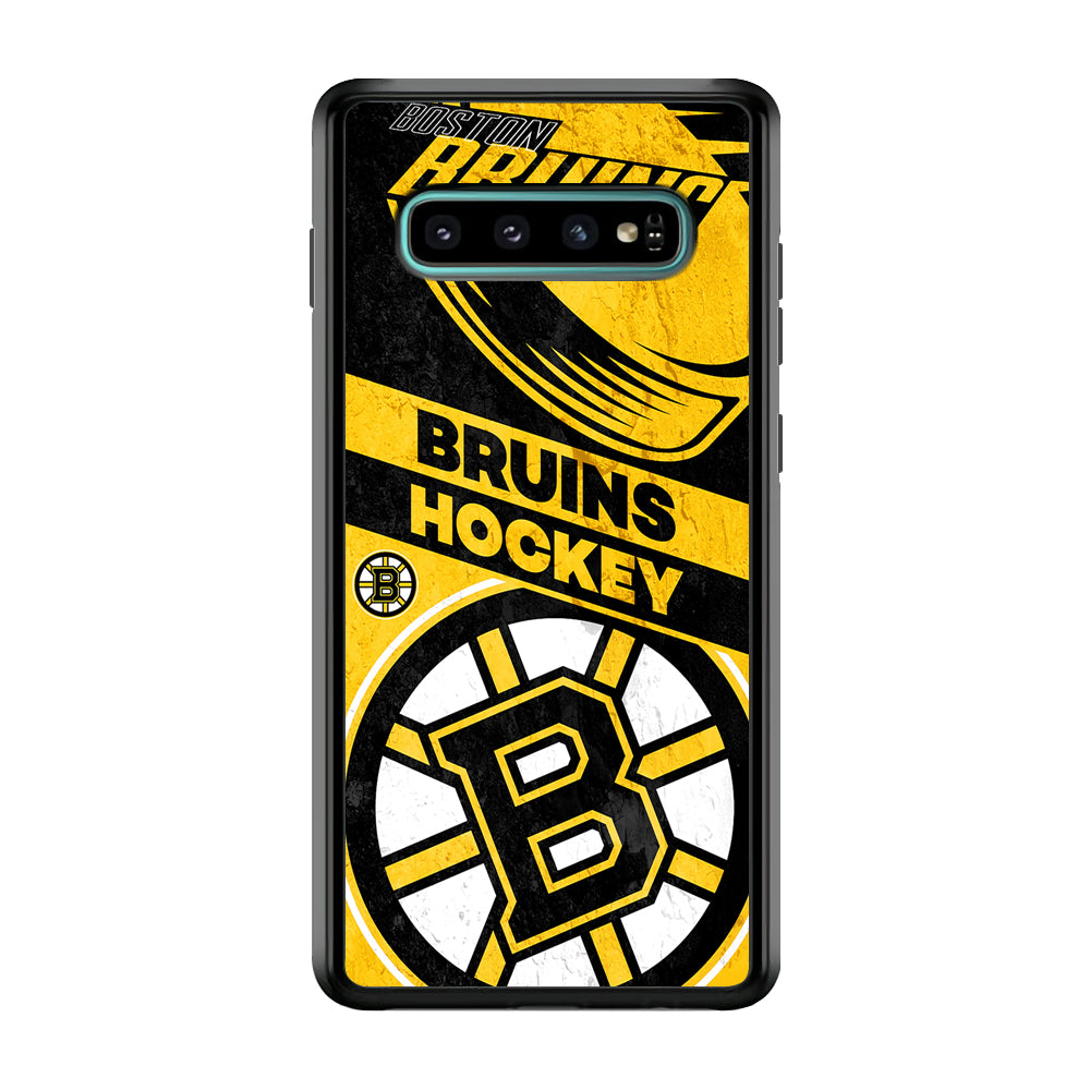 Boston Bruins Hockey Team Samsung Galaxy S10 Plus Case