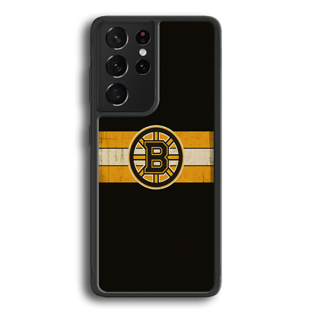 Boston Bruins NHL Team Samsung Galaxy S21 Ultra Case - Carneyforia