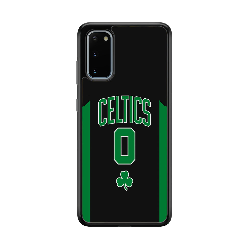 Boston Celtics Zero Numbers Samsung Galaxy S20 Case