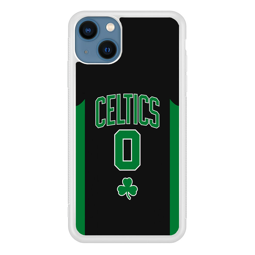 Boston Celtics Zero Numbers iPhone 13 Case
