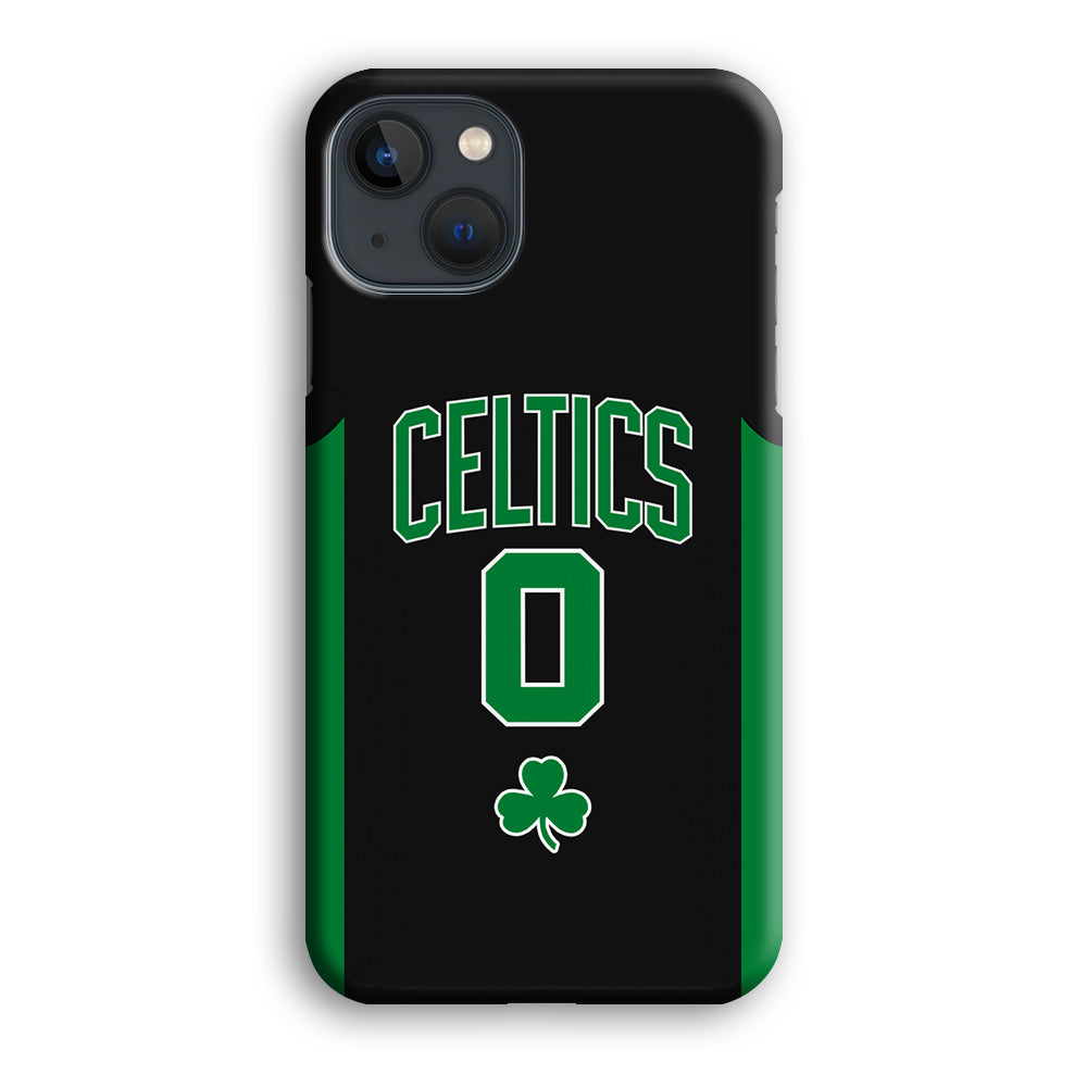 Boston Celtics Zero Numbers iPhone 13 Case