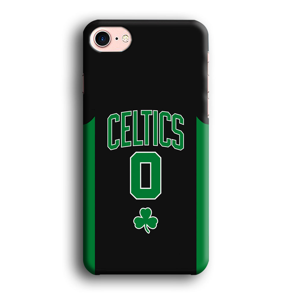 Boston Celtics Zero Numbers iPhone 8 Case