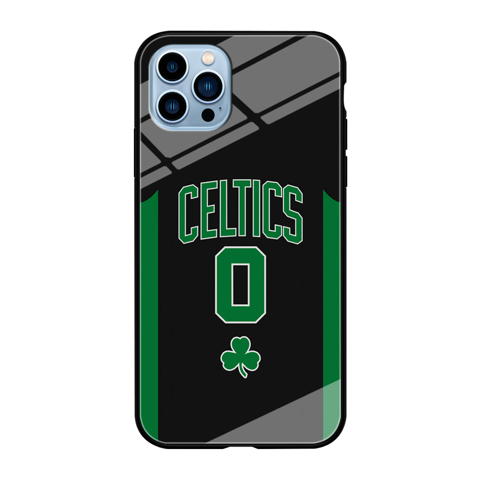 Boston Celtics Zero Numbers iPhone 12 Pro Case