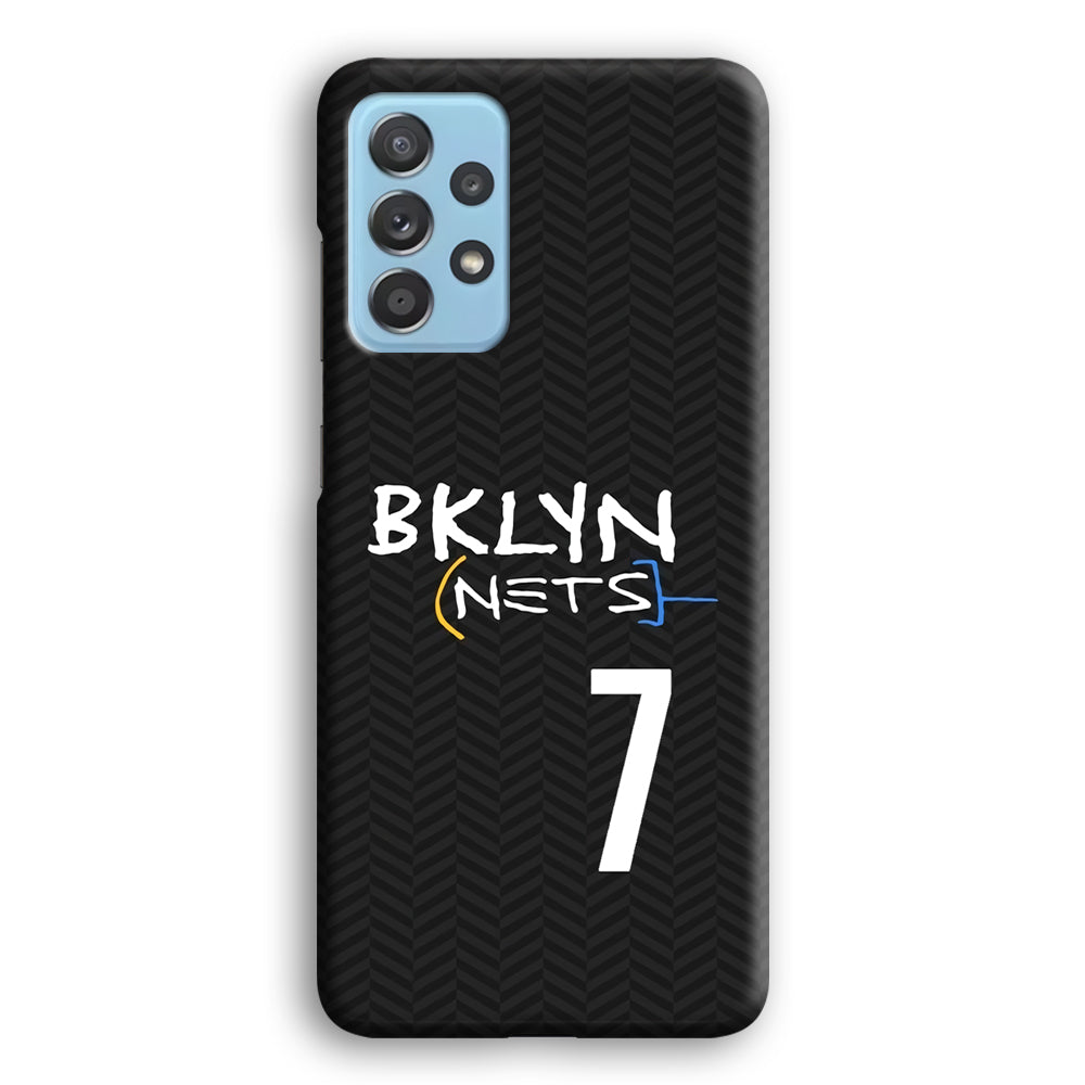 Brooklyn Nets Numbers of 7 Samsung Galaxy A72 Case
