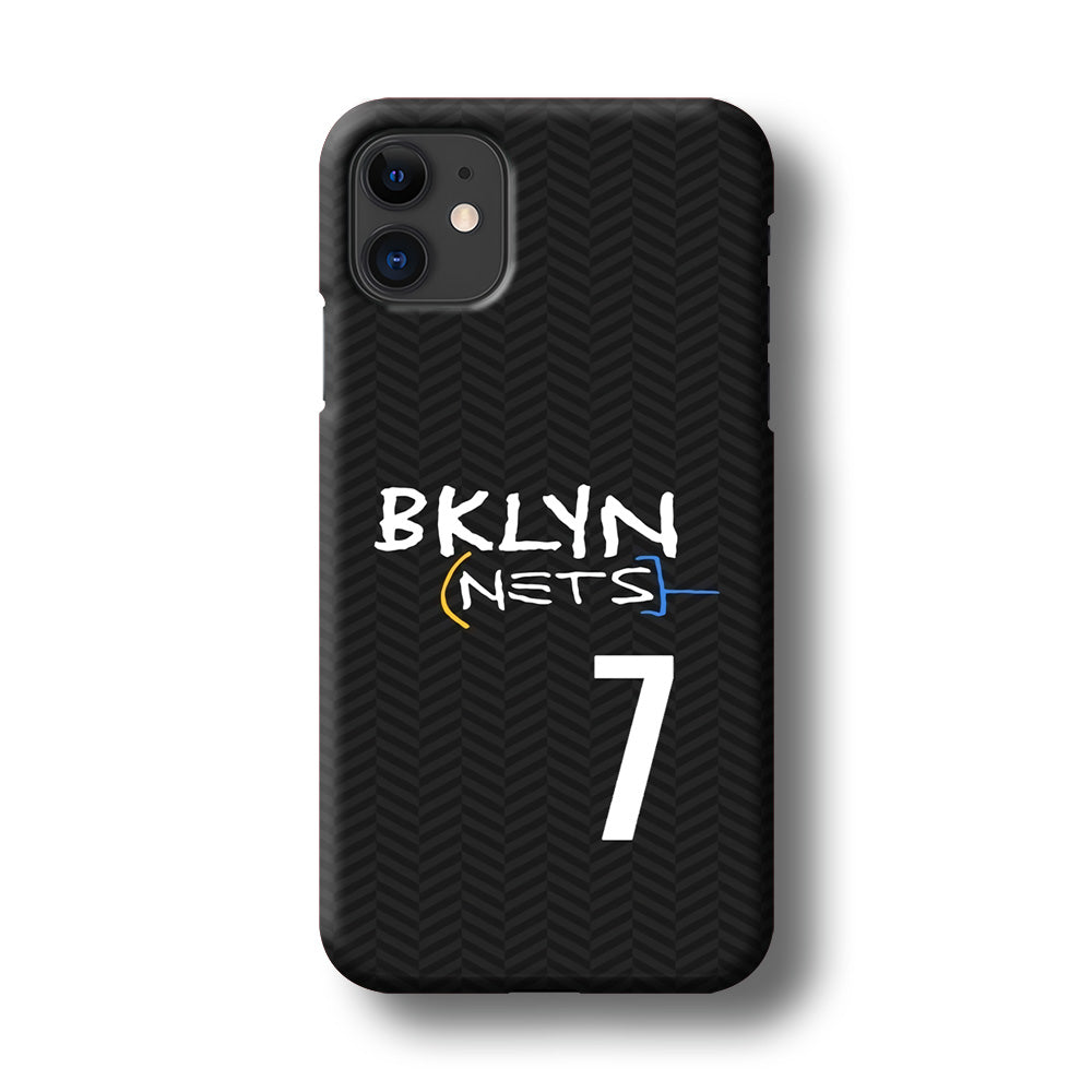 Brooklyn Nets Numbers of 7 iPhone 11 Case