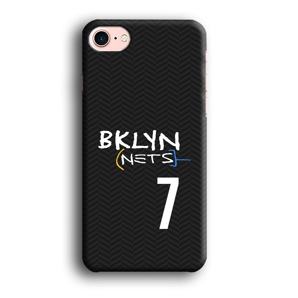 Brooklyn Nets Numbers of 7 iPhone 8 Case